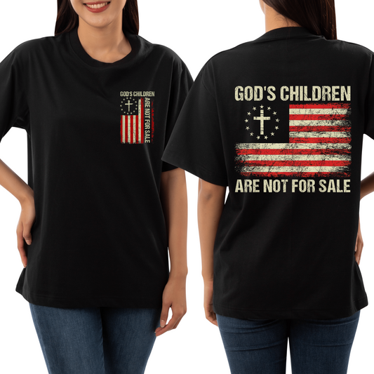 Gods Children Are Not For Sale Tee