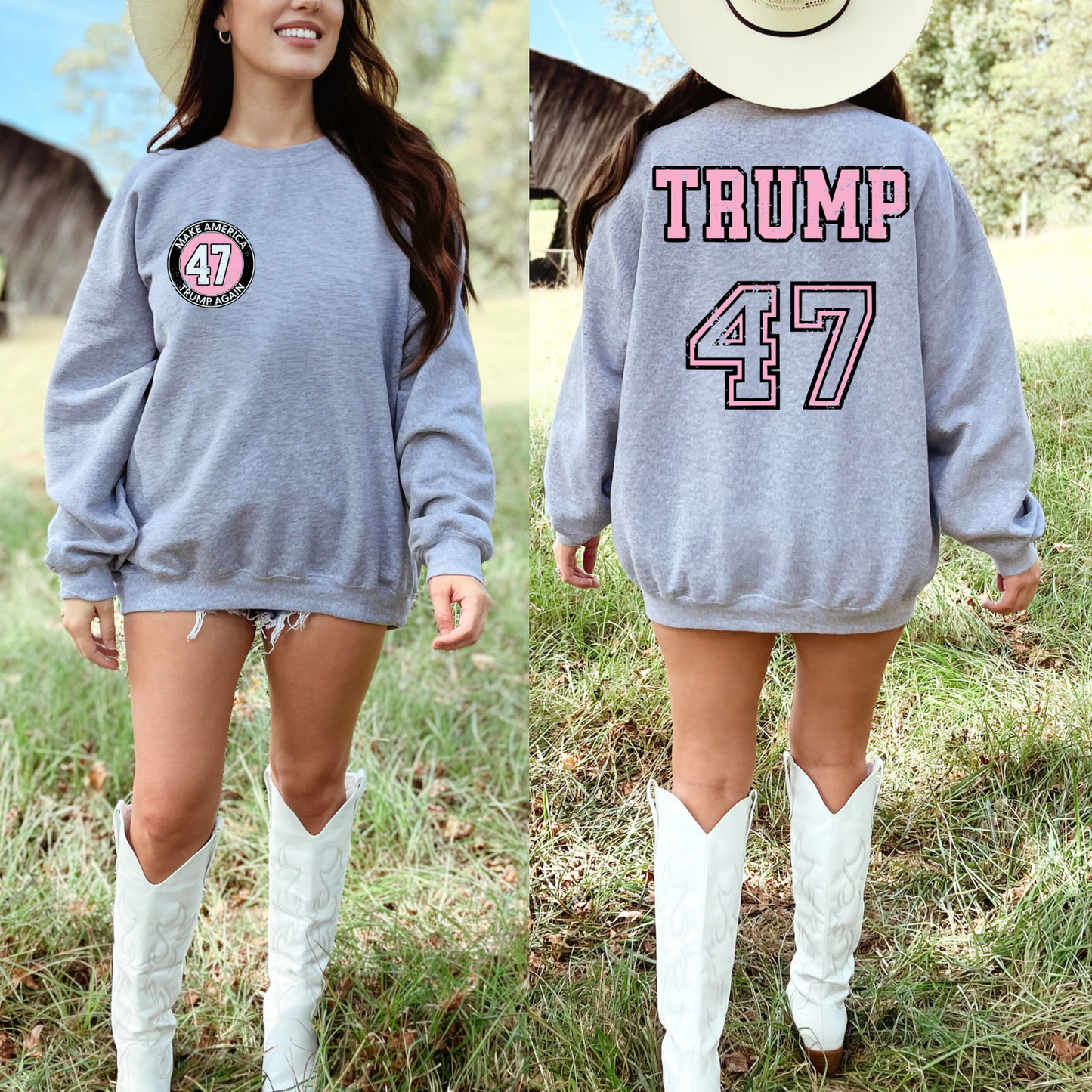 Trump 47 Crewneck