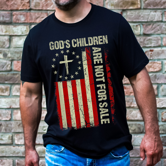 Gods Children Are Not For Sale Tee